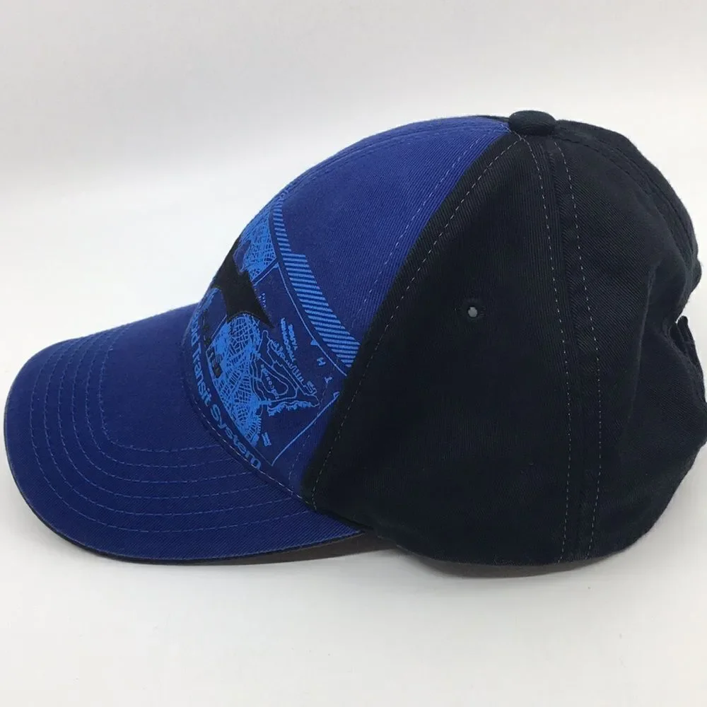 Batman Begins Urban Legend Gotham Rapid Transit System youth baseball cap hat